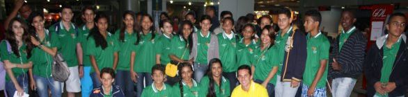 A etapa nacional das Olimpíadas Escolares para garotos de 12 a 14 anos começa ne