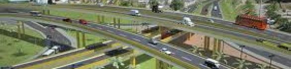 Obras da Via Portuária mudam o trânsito na Rótula do Abacaxi