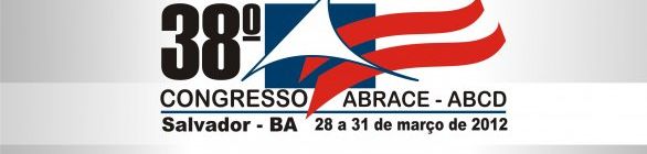 Convite - 38º Congresso ABRACE em Salvador de 28 a 31/03