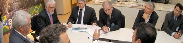 Secopa acompanha visita do Governador Jaques Wagner e do Ministro da Aviação ao 