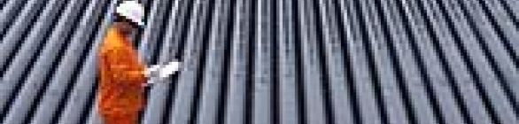 Obra de construção da rede de distribuição de Gás Natural para atendimento