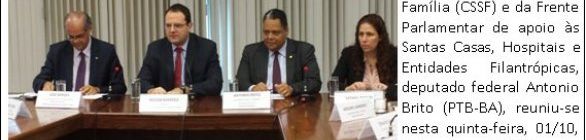 Comissão de Seguridade Social e Família discute orçamento da saúde com ministro 