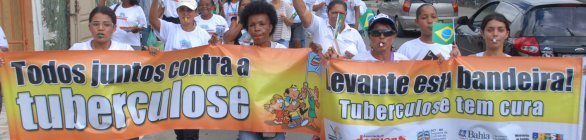 Caminhada alerta contra a tuberculose
