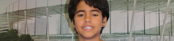 Sudesb recebe visita de jovem talento da natação baiana