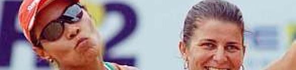 Juliana/Larissa vence cansaço e chinesas e conquista etapa da China