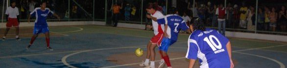 Em clima de festa, distrito da cidade de Senhor do Bonfim recebe primeira quadra