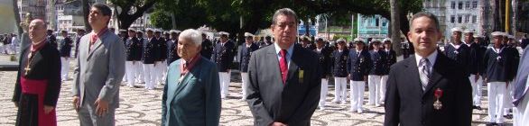 Téo Senna condecorado com  Ordem do Mérito Naval