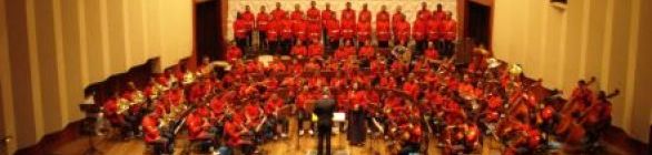 BANDA SINFÔNICA E CORAL DOS FUZILEIROS NAVAIS SE APRESENTAM NO TEATRO CASTRO ALV