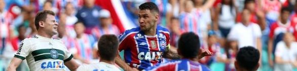 Ruim para o Bahia; pior para o Coritiba: times empatam e seguem ameaçados