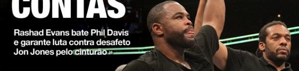 Rashad Evans vence Phil Davis e encara Jon Jones em Atlanta