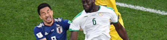 Japão sai atrás duas vezes, busca empate com Senegal e lidera grupo nos cartões
