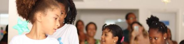  Alunos do Núcleo Cristo Rei participam de batizado de capoeira do Projeto Ginga