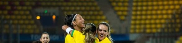 Seleção feminina sub-20 vence o Chile por 2 a 0 e mantém 100% de aproveitamento 