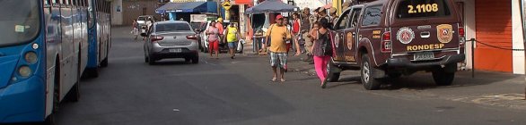 Ônibus circulam no Complexo do Nordeste de Amaralina