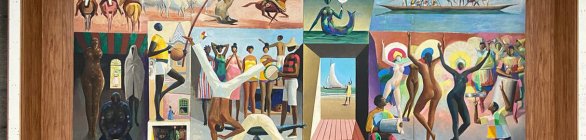 Obra de Carybé fica em exibição no aeroporto 