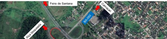 Bahia Norte realiza intervenções neste sábado (17) em alças de ligação da BA-093