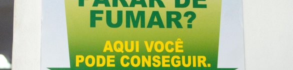 Saúde reforça importância do combate ao hábito de fumar