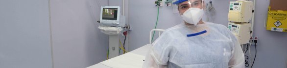 Unidade de Suporte Ventilatório de Valéria marca de ultrapassa 220 atendimentos