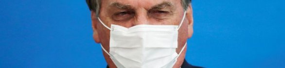 Bolsonaro diz que ministro deve editar parecer desobrigando uso de máscara