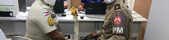 PMs recebem atendimento médico dentro das unidades