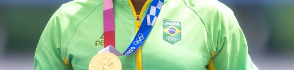 Isaquias Queiroz leva a medalha de ouro nas Olimpíadas de Tóquio