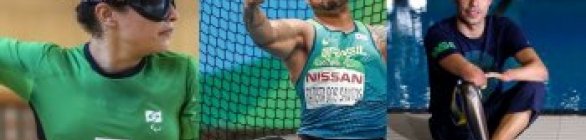 Goleada no goalball e oito finalistas na natação