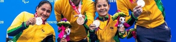 Revezamento 4x50m é bronze, e Daniel Dias soma 27 medalhas em Paralimpíadas