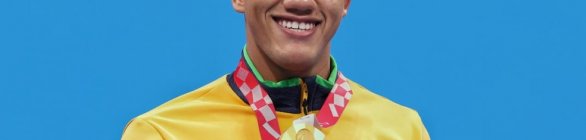 Wendell Belarmino brilha nos 50m livre e leva 2º ouro do Brasil na natação
