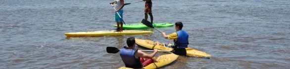 Ciclismo e canoagem agitam o final de semana no interior do estado