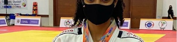 Rafaela Batista, conquista o bronze no Mundial Júnior de Judô