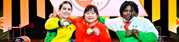 Mariana D'Andrea leva prata no Mundial de halterofilismo Paralímpico