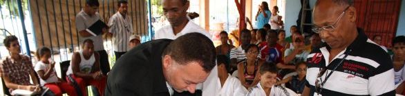 Convênio para projeto de inclusão social e iniciação esportiva na Ribeira é reno