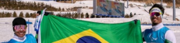 Aline Rocha e Cristian Ribera serão os porta-bandeiras do Brasil 