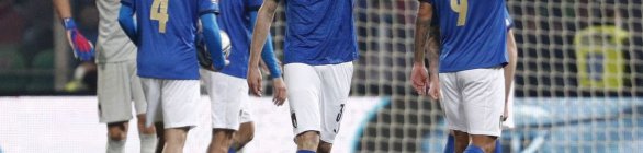 Itália fica fora da Copa do Catar