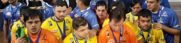 Brasil é bicampeão mundial de futsal down