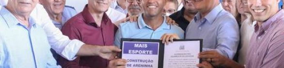 Governador  anuncia investimento para infraestrutura esportiva no Estado