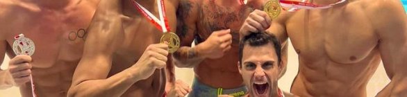 Atletas olímpicos medalham na natação, atletismo, canoagem de velocidade e águas