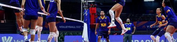 Seleção feminina de vôlei inicia segunda etapa da Liga das Nações