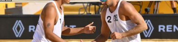 Renato e Vitor Felipe conquistam a prata no Mundial de Vôlei de Praia