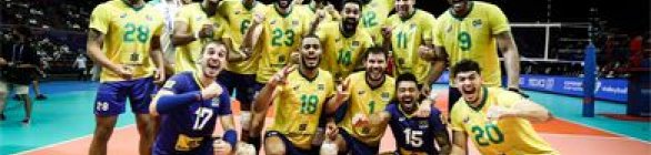 Seleção masculina bate Alemanha de virada na Liga das Nações de vôlei