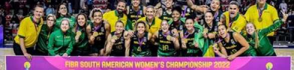 Brasil reafirma hegemonia no Sul-Americano de Basquete Feminino