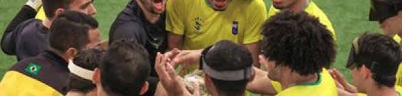 Futebol de cegos: Brasil vence Grand Prix e garante vaga em Mundial