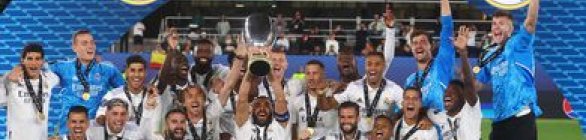Real Madrid vence Eintracht e conquista Supercopa da Uefa