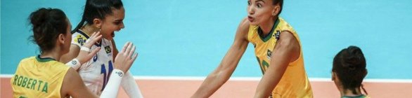 Brasil vence Itália no Mundial de Vôlei Feminino