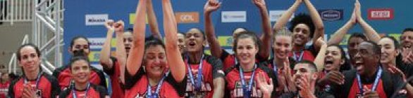 Sesi Vôlei Bauru conquista título da Supercopa Feminina de vôlei