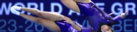 Mundial de Ginástica de Trampolim pavimenta “muito bem” caminho para Paris 2024: