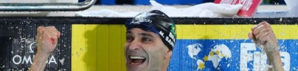 Aos 42 anos, Nicholas Santos é tetracampeão mundial nos 50m borboleta