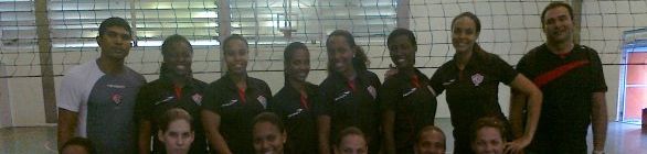 O voleibol do rubro-negro voltas às quadras em dose dupla no próximo fim de sema