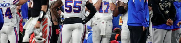 NFL recebe críticas por tempo para adiar jogo após parada cardíaca de jogador