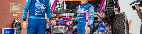 Catarinense é primeira brasileira a competir como pilota no rali Dakar